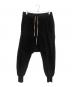 DRKSHDW（ダークシャドウ）の古着「Prisoner Pant Sarouel Pants」｜ブラック