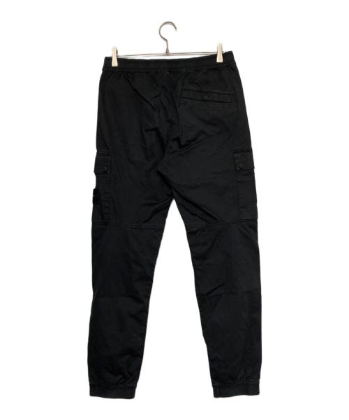 STONE ISLAND（ストーンアイランド）STONE ISLAND (ストーンアイランド) ワッペンロゴカーゴパンツ ブラック サイズ:30の古着・服飾アイテム