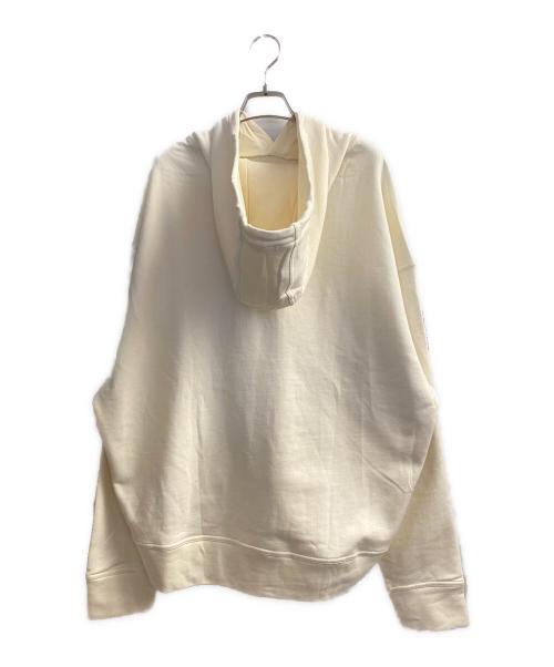 JIL SANDER（ジルサンダー）JIL SANDER (ジルサンダー) ロゴパーカー ホワイト サイズ:Ｌの古着・服飾アイテム