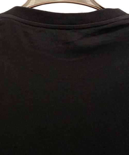 LOEWE（ロエベ）LOEWE (ロエベ) グリッチアナグラムロゴTシャツ ブラック サイズ:XSの古着・服飾アイテム