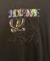 中古・古着 LOEWE (ロエベ) グリッチアナグラムロゴTシャツ ブラック サイズ:XS：45000円