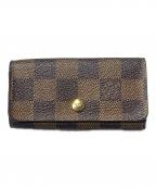 LOUIS VUITTONルイ ヴィトン）の古着「ミュルティクレ4/キーケース」｜ブラウン