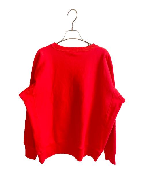 UNDERCOVER（アンダーカバー）UNDERCOVER (アンダーカバー) Champion (チャンピオン) 25AW PSYCHO リバースウィーブスウェット レッド サイズ:Lの古着・服飾アイテム