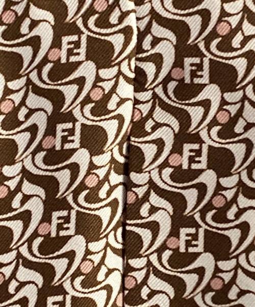 FENDI（フェンディ）FENDI (フェンディ) ペルテッドパンツ ブラウン サイズ:36の古着・服飾アイテム