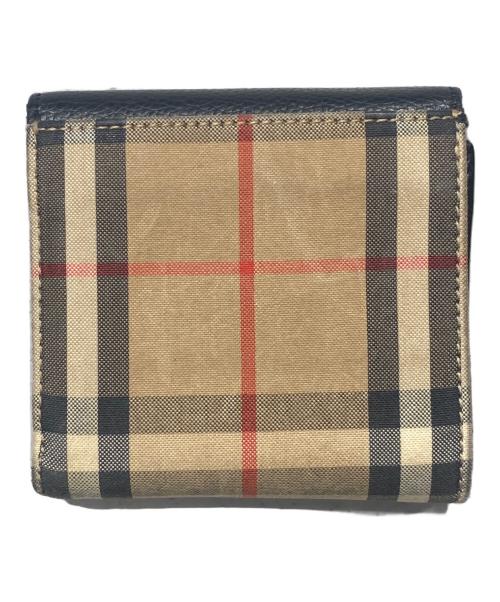 BURBERRY（バーバリー）BURBERRY (バーバリー) 3つ折り財布 ブラウンの古着・服飾アイテム