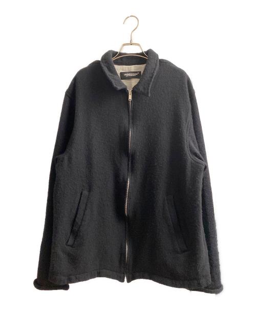 UNDERCOVER（アンダーカバー）UNDERCOVER (アンダーカバー) 25AW 縮絨ウールジップアップブルゾン ネイビー サイズ:3の古着・服飾アイテム