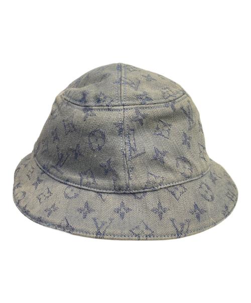 LOUIS VUITTON（ルイ ヴィトン）LOUIS VUITTON (ルイ ヴィトン) シャポーモノグラムデニムバケットハット サイズ:Mの古着・服飾アイテム