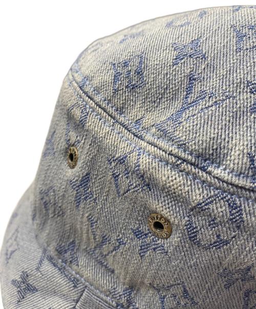 LOUIS VUITTON（ルイ ヴィトン）LOUIS VUITTON (ルイ ヴィトン) シャポーモノグラムデニムバケットハット サイズ:Mの古着・服飾アイテム