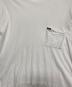 中古・古着 BALENCIAGA (バレンシアガ) 18SS EuropeプリントオーバーサイズポケットTシャツ ホワイト サイズ:Ｍ：25000円