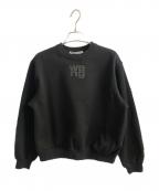 ALEXANDER WANGアレキサンダー・ワン）の古着「ESSENTIAL TERRY SWEATSHIRT」｜ブラック