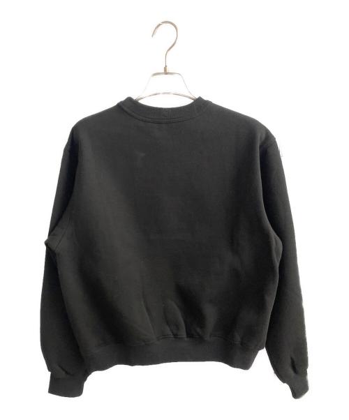 ALEXANDER WANG（アレキサンダー・ワン）ALEXANDER WANG (アレキサンダー・ワン) ESSENTIAL TERRY SWEATSHIRT ブラック サイズ:Sの古着・服飾アイテム