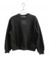 ALEXANDER WANG（アレキサンダー・ワン）の古着「ESSENTIAL TERRY SWEATSHIRT」｜ブラック