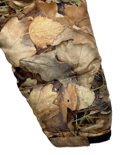 THE NORTH FACE（ザ ノース フェイス）THE NORTH FACE (ザ ノース フェイス) SUPREME (シュプリーム) LEAVES Nuptse Jacket カーキ サイズ:Mの古着・服飾アイテム