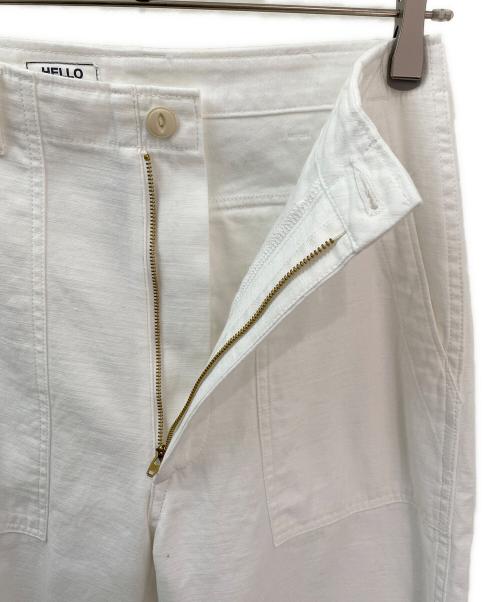 MADISON BLUE（マディソンブルー）MADISON BLUE (マディソンブルー) FATIGUE PANTS L.oz BS ホワイト サイズ:01の古着・服飾アイテム