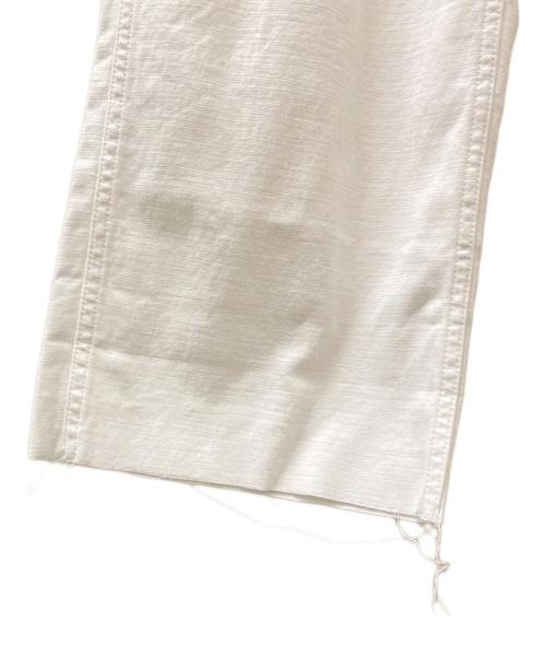 MADISON BLUE（マディソンブルー）MADISON BLUE (マディソンブルー) FATIGUE PANTS L.oz BS ホワイト サイズ:01の古着・服飾アイテム