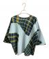 HOMME PLISSE ISSEY MIYAKE (オム プリッセ イッセイ ミヤケ) WINDSWEPT PLAID ブルー×ネイビー サイズ:2：30000円