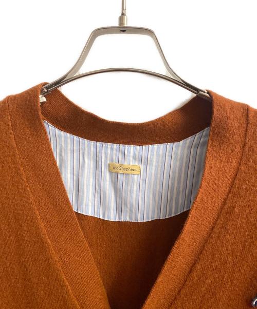 The shepherd UNDERCOVER（ザシェパード アンダーカバー）The shepherd UNDERCOVER (ザシェパード アンダーカバー) カシミヤルーズカーディガン ブラウン サイズ:2の古着・服飾アイテム