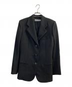 ISSEY MIYAKEイッセイミヤケ）の古着「切替テーラードジャケット」｜ブラック