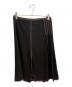 HERMES (エルメス) ビスコースプリーツスカート ブラック サイズ:38：15000円