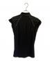 HERMES (エルメス) ビスコースプルオーバーノースリーブブラウス ブラック サイズ:36：15000円