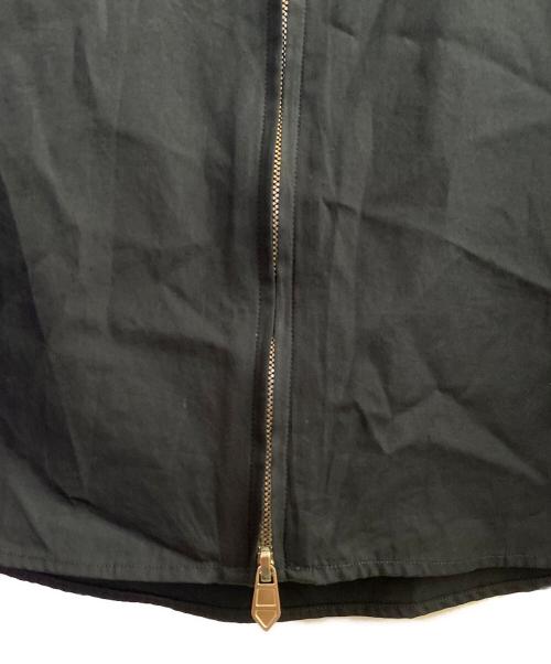 HERMES（エルメス）HERMES (エルメス) ジップアップシャツ ネイビー サイズ:40の古着・服飾アイテム