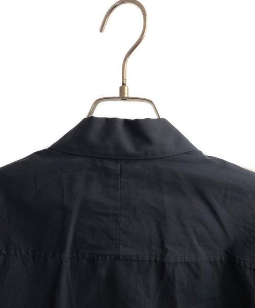 HERMES（エルメス）HERMES (エルメス) ジップアップシャツ ネイビー サイズ:40の古着・服飾アイテム