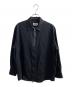 HERMES（エルメス）の古着「ジップアップシャツ」｜ネイビー