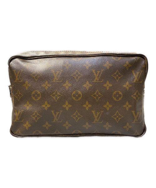 LOUIS VUITTON（ルイ ヴィトン）LOUIS VUITTON (ルイ ヴィトン) トゥルース・トワレット/コスメポーチ ブラウンの古着・服飾アイテム