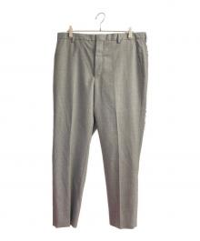 PRADA（プラダ）の古着「ウールスラックス」｜グレー