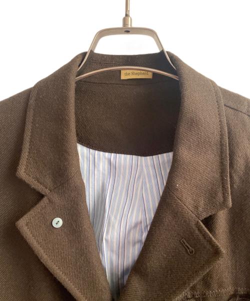 the Shepherd（ザシェパード）the Shepherd (ザシェパード) ウールジャケット ブラウン サイズ:2の古着・服飾アイテム