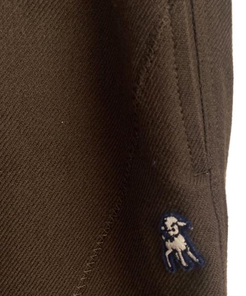 the Shepherd（ザシェパード）the Shepherd (ザシェパード) シェットランドウールイージーパンツ ブラウン サイズ:2の古着・服飾アイテム