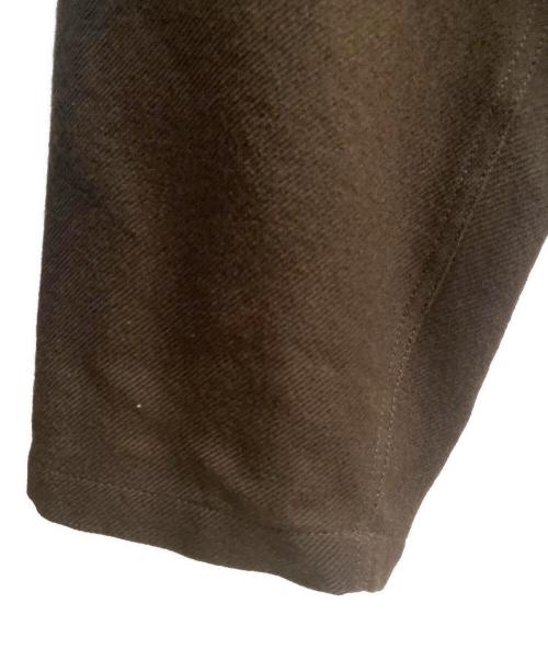 the Shepherd（ザシェパード）the Shepherd (ザシェパード) シェットランドウールイージーパンツ ブラウン サイズ:2の古着・服飾アイテム