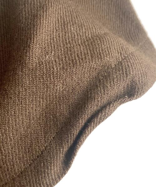 the Shepherd（ザシェパード）the Shepherd (ザシェパード) シェットランドウールイージーパンツ ブラウン サイズ:2の古着・服飾アイテム