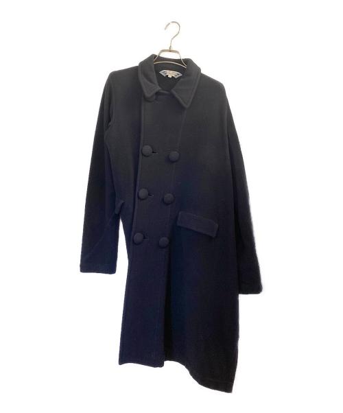 COMME des GARCONS COMME des GARCONS（コムデギャルソン コムデギャルソン）COMME des GARCONS COMME des GARCONS (コムデギャルソン コムデギャルソン) デザインチェスターコート ネイビー サイズ:Sの古着・服飾アイテム
