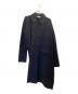COMME des GARCONS COMME des GARCONS（コムデギャルソン コムデギャルソン）の古着「デザインチェスターコート」｜ネイビー