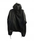 BOTTEGA VENETAボッテガベネタ）の古着「レザーフーデッドジャケット」｜ブラック