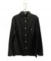 LOEWE（ロエベ）の古着「22AW/Metal Button Overshirt/メタルボタンオーバーシャツ」｜ブラック