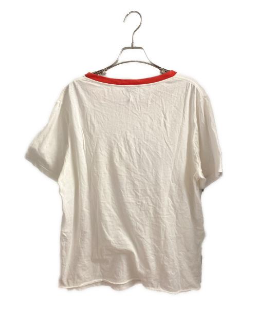 Saint Laurent Paris（サンローランパリ）Saint Laurent Paris (サンローランパリ) サンセットプリントTシャツ ホワイト サイズ:Lの古着・服飾アイテム