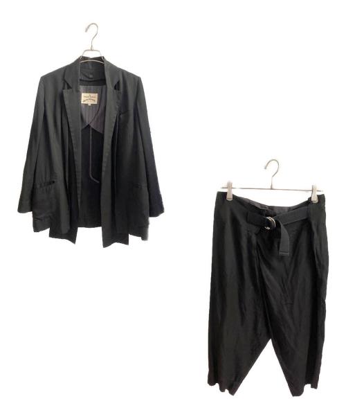 Vivienne Westwood ANGLOMANIA（ヴィヴィアンウエストウッドアングロマニア）Vivienne Westwood ANGLOMANIA (ヴィヴィアンウエストウッドアングロマニア) セットアップスーツ ブラック サイズ:36の古着・服飾アイテム