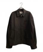 MIU MIUミュウミュウ）の古着「モヘアブルゾンジャケット」｜ダークブラウン