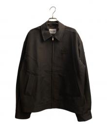 MIU MIU（ミュウミュウ）の古着「モヘアブルゾンジャケット」｜ダークブラウン