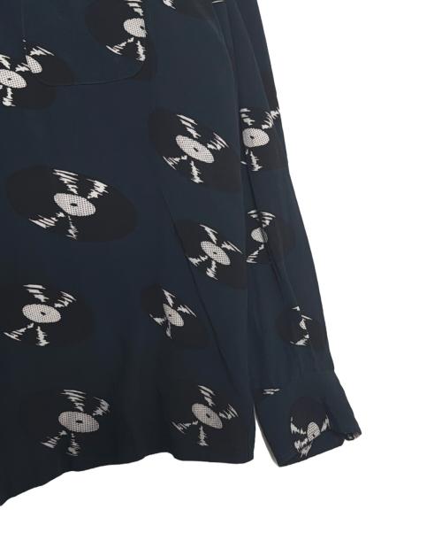 WACKO MARIA（ワコマリア）WACKO MARIA (ワコマリア) RECORDS HAWAIIAN SHIRT ネイビー サイズ:XLの古着・服飾アイテム