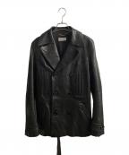 Saint Laurent Parisサンローランパリ）の古着「レザージャケット」｜ブラック