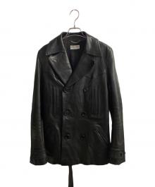 Saint Laurent Paris（サンローランパリ）の古着「レザージャケット」｜ブラック