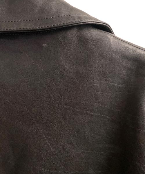 Saint Laurent Paris（サンローランパリ）Saint Laurent Paris (サンローランパリ) レザージャケット ブラック サイズ:46の古着・服飾アイテム