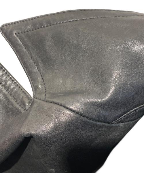 Saint Laurent Paris（サンローランパリ）Saint Laurent Paris (サンローランパリ) レザージャケット ブラック サイズ:46の古着・服飾アイテム