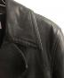 中古・古着 Saint Laurent Paris (サンローランパリ) レザージャケット ブラック サイズ:46：120000円