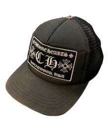 CHROME HEARTS（クロムハーツ）の古着「CH PATCH TRUCKER HOLLYWOOD USA」｜ブラック