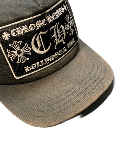CHROME HEARTS（クロムハーツ）CHROME HEARTS (クロムハーツ) CH PATCH TRUCKER HOLLYWOOD USA ブラック サイズ:OSの古着・服飾アイテム