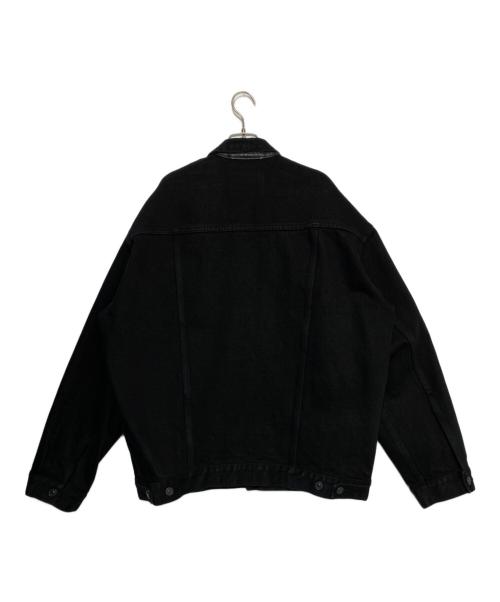 BALENCIAGA（バレンシアガ）BALENCIAGA (バレンシアガ) デニムジャケット ブラック サイズ:Lの古着・服飾アイテム